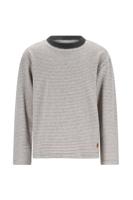 Like Flo winter t-shirt jongens - grijs - Dover - gestreept/longsleeve