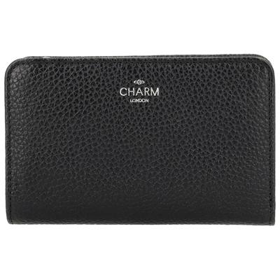 Charm London Zip Around Portemonnee Washington Zwart