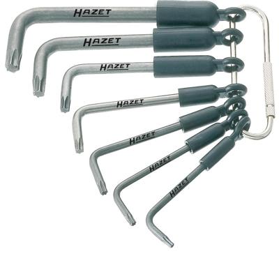 HAZET Wi-screwdr.set 7pcs 2115 t/7 r