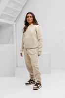 Malelions Essentials Trainingspak Dames Beige - Maat XS - Kleur: Beige | Soccerfanshop Malelions Essentials Trainingspak Dames Beige - Maat XS - Kleur: Beige | Soccerfanshop