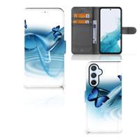 Samsung Galaxy A54 5G | Telefoonhoesje | Met pasjeshouder | Vlinders