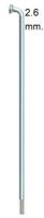 Sapim spaak 12-180 z/nippel (1 stuk)