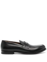 Fratelli Rossetti mocassins en cuir à entaille penny - Noir