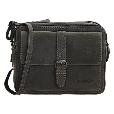Hide & Stitches Schoudertas Idaho Zwart