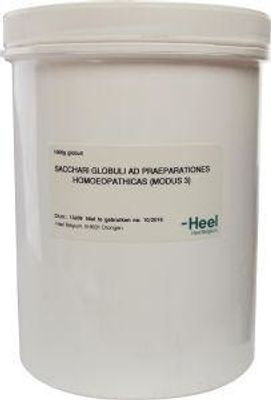 Saccharum off/placebo globulen
