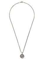 David Yurman pendentif en argent sterling Maritime Compass serti de diamants - thumbnail