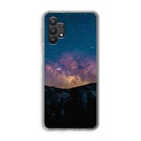 Travel to space: Samsung Galaxy A32 5G Transparant Hoesje