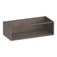 Brauer Flourish - Bijkast - 100 cm - met 1 Opbergvak - Lamellen Eiken Zwart