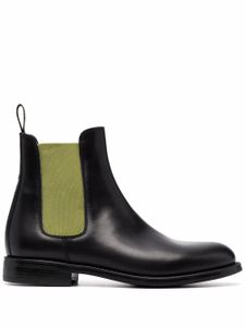 Scarosso Claudia colour-block ankle boots - Noir