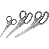 Kwb Scharenset - 6x stuks - 14 / 21 / 25 cm - links- en rechtshandig - hobbyscharen / textielscharen