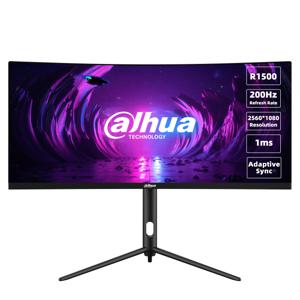 Dahua Technology LM30-E330CA computer monitor 76,2 cm (30") 2560 x 1080 Pixels UltraWide Full HD LCD Zwart, Rood