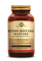 Solgar Reishi Shiitake Maitake Mushroom (Paddenstoel) Extract Capsules