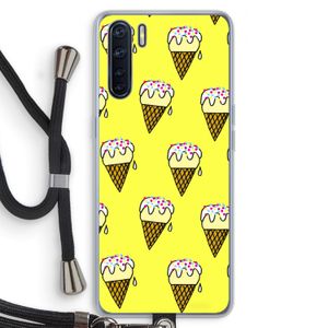 Isjes: Oppo A91 Transparant Hoesje met koord