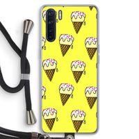 Isjes: Oppo A91 Transparant Hoesje met koord Isjes: Oppo A91 Transparant Hoesje met koord