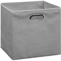 Multi-functionele Kist Five Stof Lichtgrijs (31 x 31 x 31 cm)