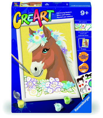 Ravensburger CreArt Horse with flowers