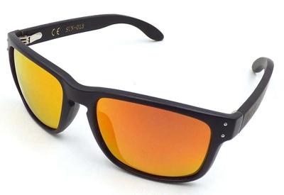 Aphex Jive Zonnebril Mat Zwart - Rood