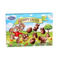 Only - Osterpralinen Milchschokolade Happy Easter Figuren 100 Gram