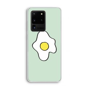 Spiegelei: Samsung Galaxy S20 Ultra Transparant Hoesje