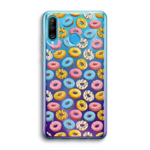 Pink donuts: Huawei P30 Lite Transparant Hoesje