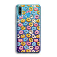 Pink donuts: Huawei P30 Lite Transparant Hoesje