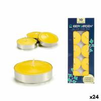 Kaarsenset Citronella Geel (24 Stuks)