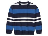 lupilu Peuters pullover van zuiver katoen (122/128, Marineblauw) - thumbnail