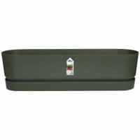 Plantenbak Elho 50 cm Zwart Plastic
