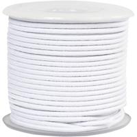 Creativ Company Elastiek dikte 2mm wit, 25m
