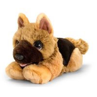 Keel Toys pluche bruine Herdershond honden knuffel 25 cm