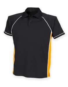Finden+Hales FH370 Men`s Piped Performance Polo
