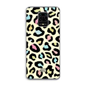 Leopard pattern: Xiaomi Redmi Note 9 Pro Transparant Hoesje
