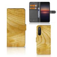 Sony Xperia 1 II | Book Style Case | Licht Hout