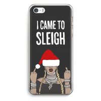 Came To Sleigh: iPhone 5 / 5S / SE Transparant Hoesje