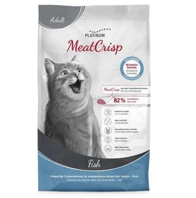 PLATINUM MeatCrisp Adult Fish - droog kattenvoer - 3kg