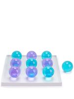 Jonathan Adler jeu en acrylique Tic Tac Toe - Bleu