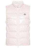 Moncler gilet matelassé Alcibia - Rose