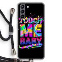 Touch Me: Samsung Galaxy S21 Transparant Hoesje met koord