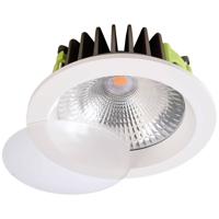 Deko Light 565182 COB 170 LED-inbouwlamp Energielabel: G (A - G) LED LED vast ingebouwd 25 W Verkeerswit (RAL 9016)