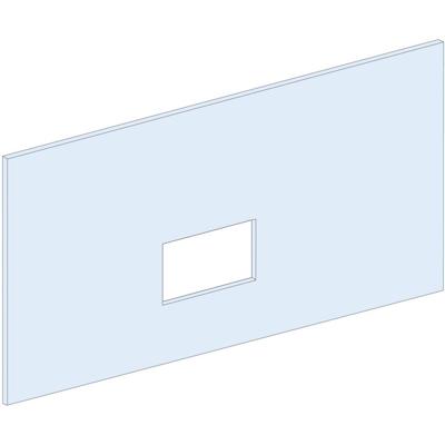 Schneider Electric PrismaSeT-P, frontplaat, Compact NS630b-1000 3-4-polig, draaiaandrijving, vaste inbouw, horizontaal, breedte = 650 mm, hoogte = 7 modules 1