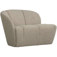 WOOOD 2-zits Bankje 'Mojo' Links, Bouclé, kleur Beige Melange