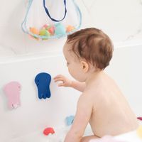 Badabulle B017021 badspeelgoed & sticker Baddier Blauw, Roze, Geel - thumbnail