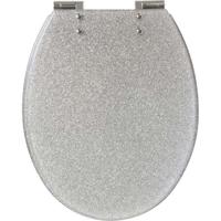 Toiletzitting - GELCO DESIGN - Magnetische softclose - Glinsterend grijs Toiletzitting - GELCO DESIGN - Magnetische softclose - Glinsterend grijs
