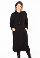 Yoek Dress hooded | Zwart | Maat M