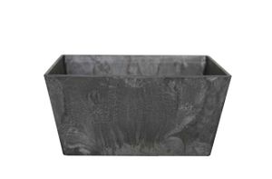 Bloempot Bowl Ella zwart 30 x 14 cm - Artstone