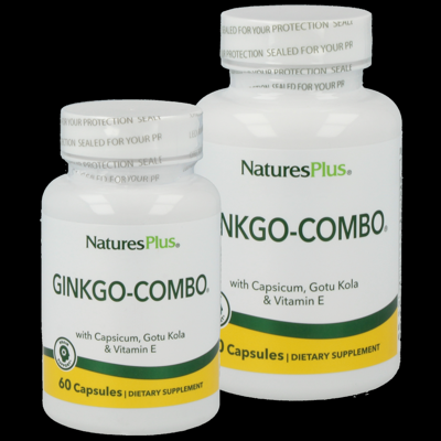 Ginkgo-Combo (60 Veggie Caps) - Nature&apos;s Plus