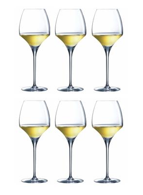 Chef & Sommelier Witte Wijnglazen Open Up - 400 ml - 6 stuks - 6 witte wijnglazen van 400 ml