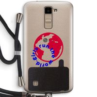 Run The World: LG K10 (2016) Transparant Hoesje met koord