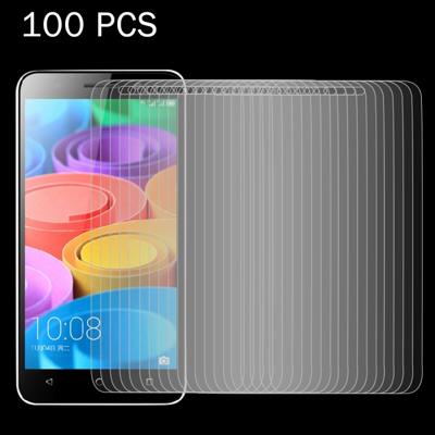 100 stuks voor Huawei Honor 4 X 0 26 mm 9H oppervlaktehardheid 2.5D explosieveilige gehard glas scherm Film