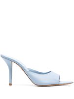 GIABORGHINI mules Perni 100 mm en cuir - Bleu